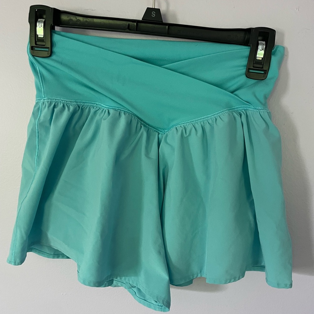 Aerie Women's Athletic Shorts - Aqua